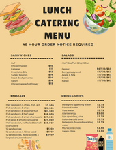 Load image into Gallery viewer, Lunch Catering