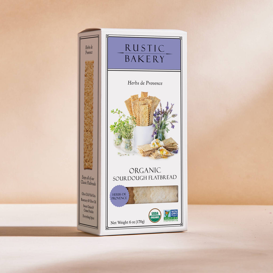 Flatbreads - Herbs de Provence Organic Sourdough