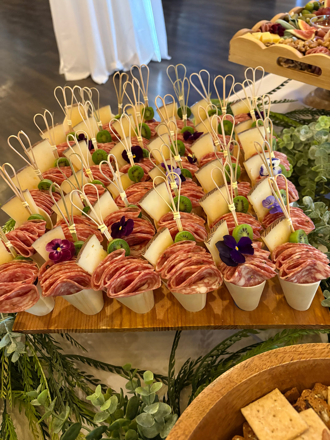 Small Charcuterie Cones