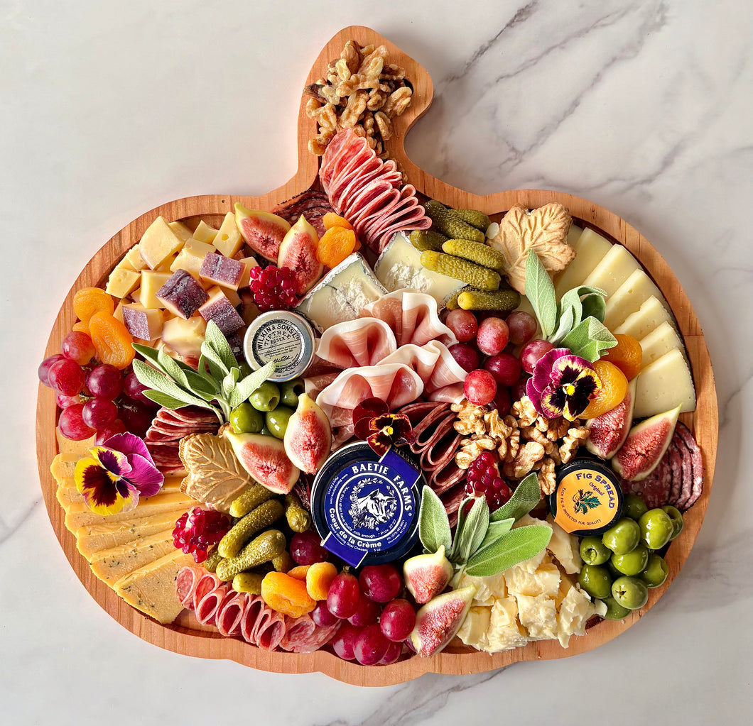 Pumpkin Charcuterie Board