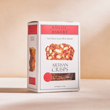 Load image into Gallery viewer, Artisan Crisps - Tart Cherry, Cacao Nib &amp; Almond Box
