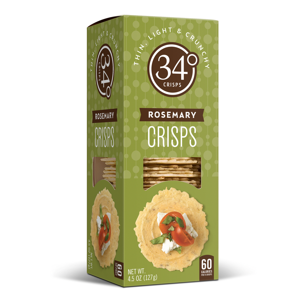 Rosemary Crisps- Entertaining Cracker